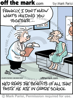 Geriatric Cartoons & Comics by off the mark cartoons